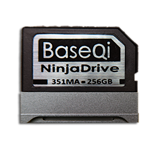 BaseQi NinjaDrive Aluminum 256GB Storage Expansion Card for