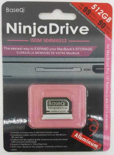 Baseqi Sd Card For Macbook Air BASEQI 504A Aluminum MiniDrive